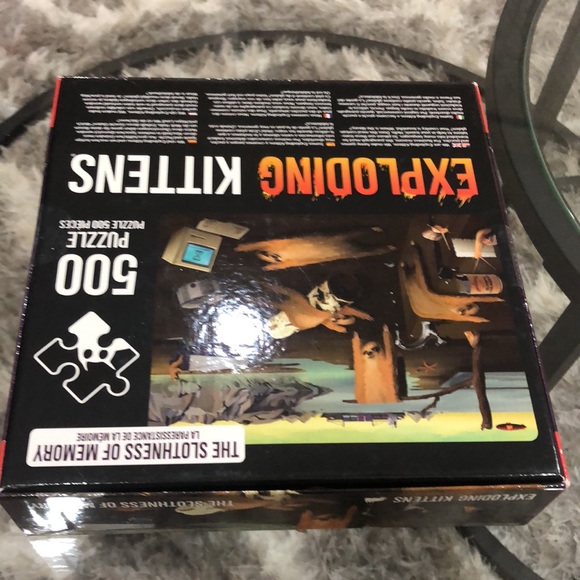 Exploding kittens the slothness of memory 500 piece puzzle new in box - Picture 2 of 3